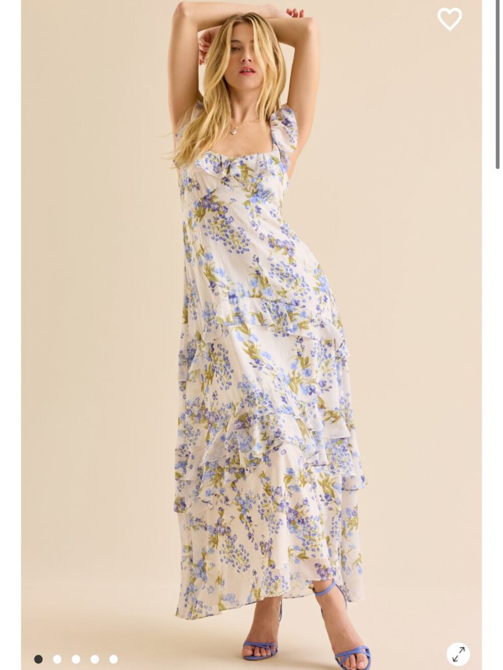 Nell Maxi Dress Altar'd State Floral Dress NWT